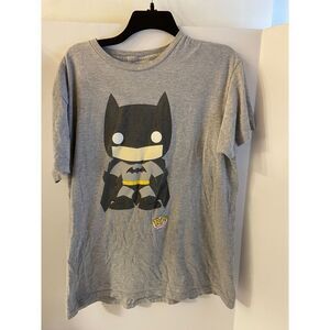 DC Comics Batman Baoy Pop T-Shirt shirt Mens XL Gray